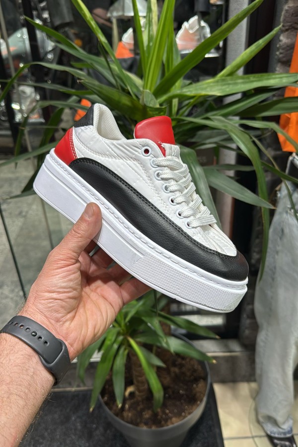 OLD- 5001 ZENNE  Kırmızı, Beyaz, Siyah