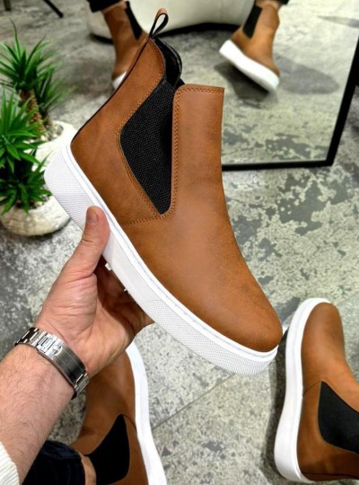 OLD 204 TABA DERİ  BEYAZ TABAN