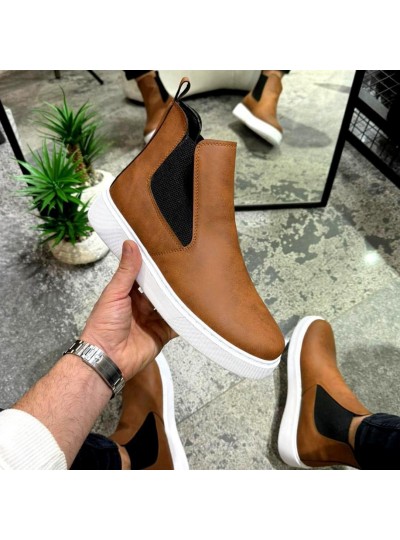 OLD 204 TABA DERİ  BEYAZ TABAN