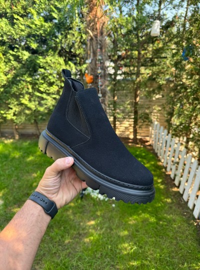 OLD  110 SİYAH SÜET