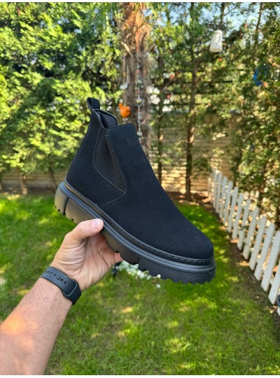 OLD  110 SİYAH SÜET