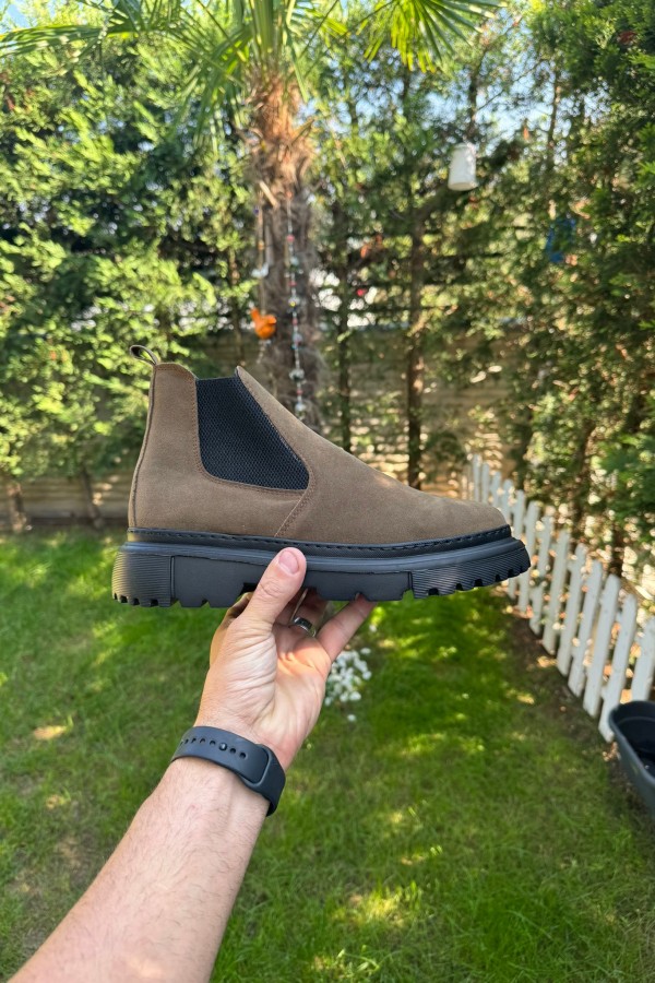 OLD  112 HAKİ YEŞİL KIŞLIK BOT