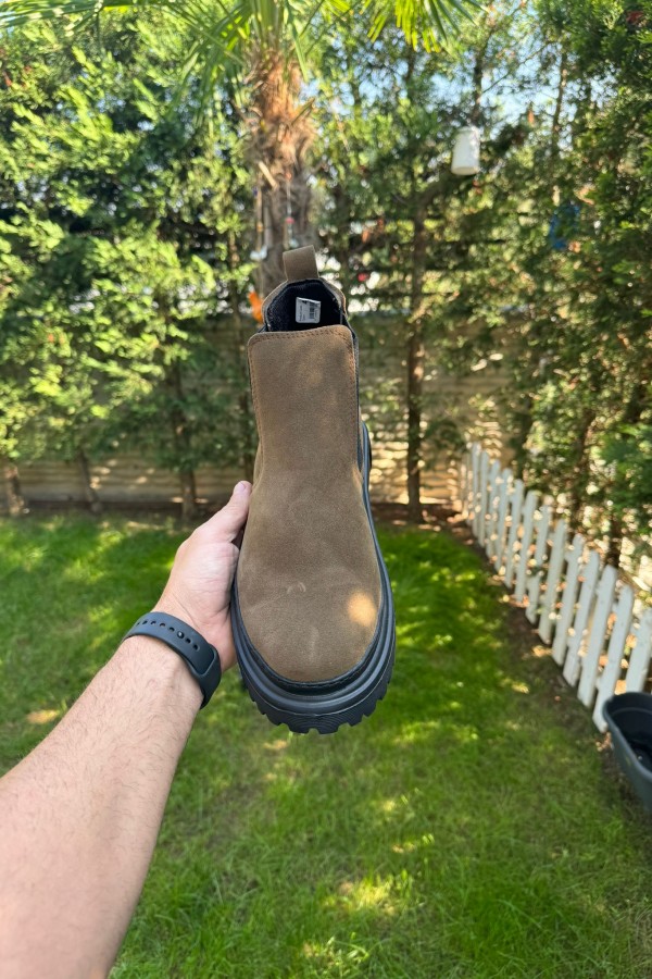 OLD  112 HAKİ YEŞİL KIŞLIK BOT