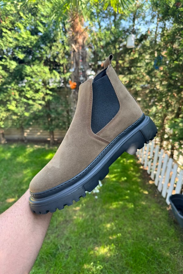 OLD  112 HAKİ YEŞİL KIŞLIK BOT