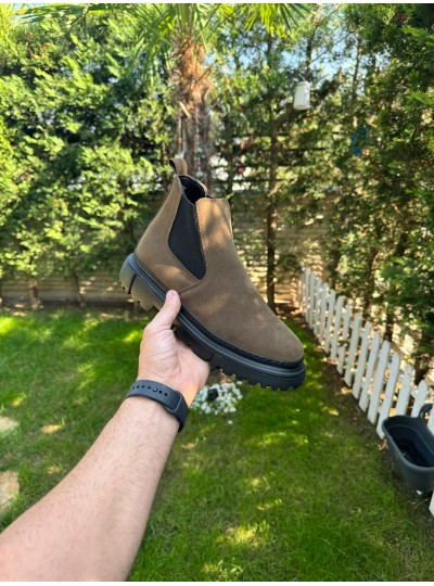 OLD  112 HAKİ YEŞİL KIŞLIK BOT