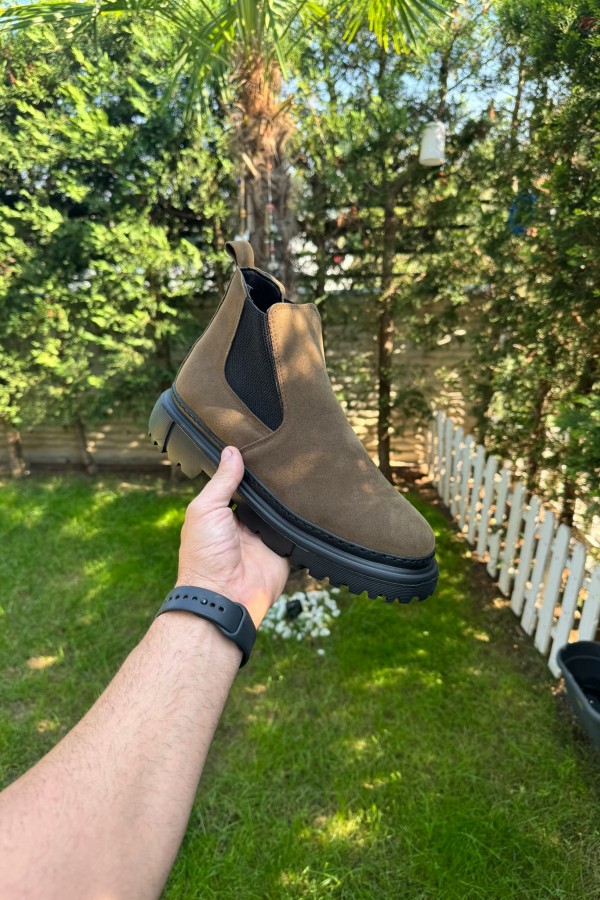 OLD  112 HAKİ YEŞİL KIŞLIK BOT