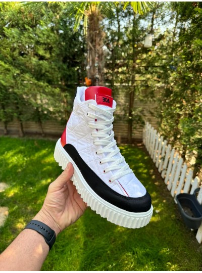 OLD 8100- BEYAZ KIRMIZI ERKEK BOT