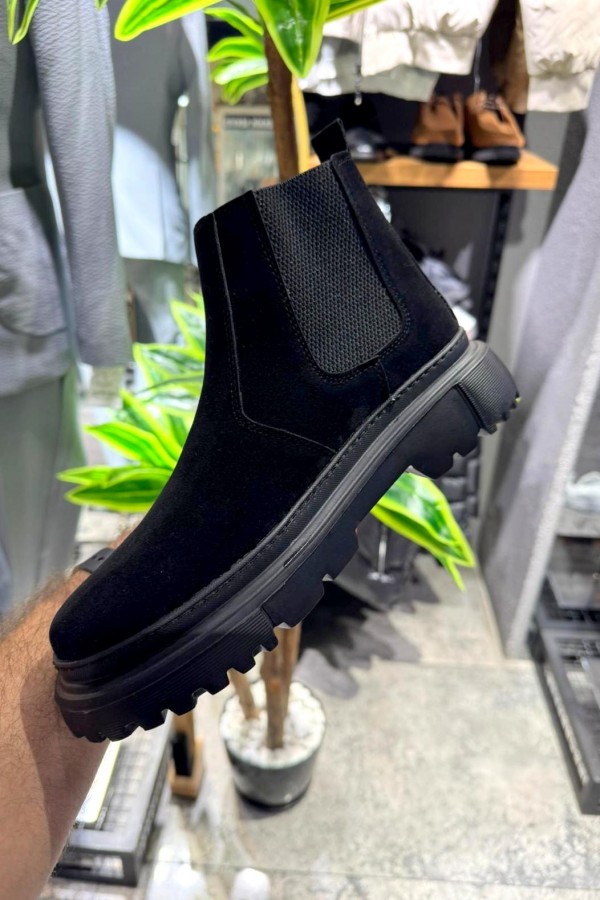 OLD 210 Siyah Süet EvA Taban