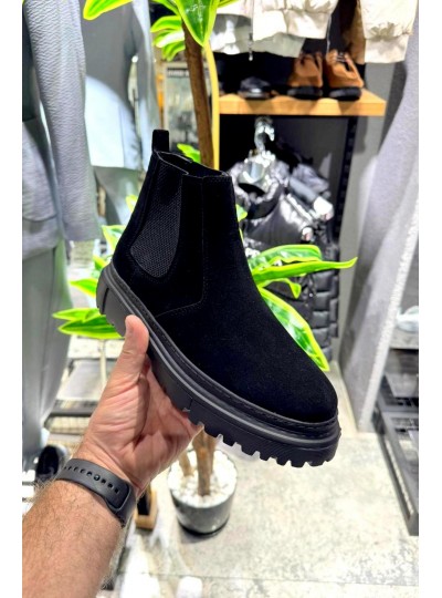 OLD 210 Siyah Süet EvA Taban