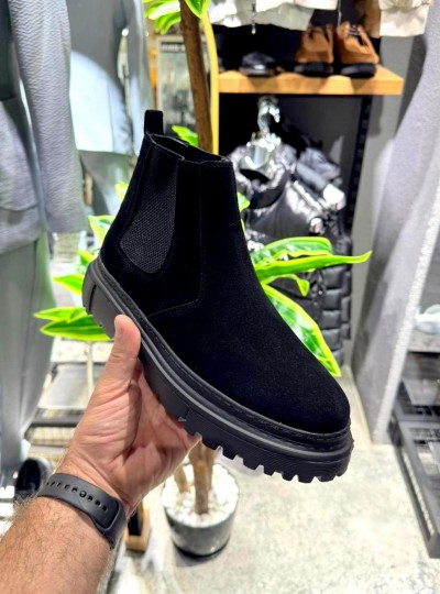 OLD 210 Siyah Süet EvA Taban