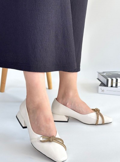 Estay Ten Rugan Topuklu Ayakkabı